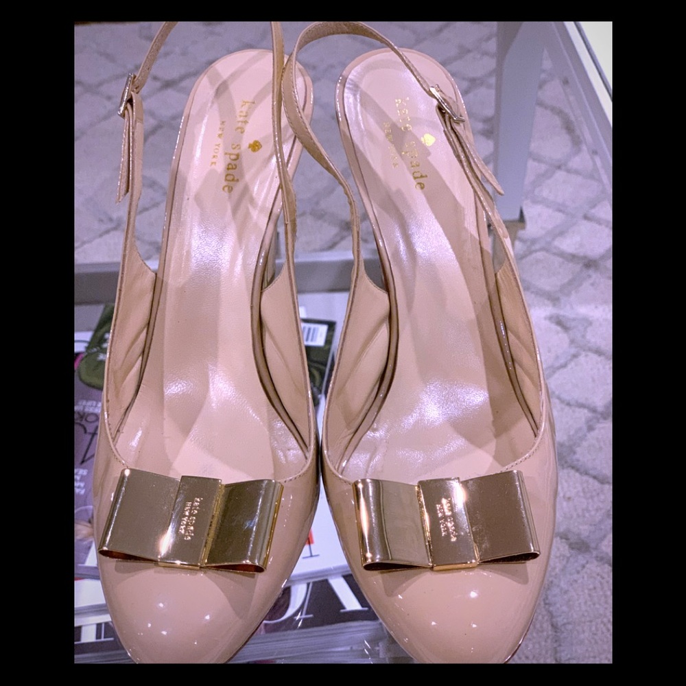 Kate Spade pumps with Karolina bow!